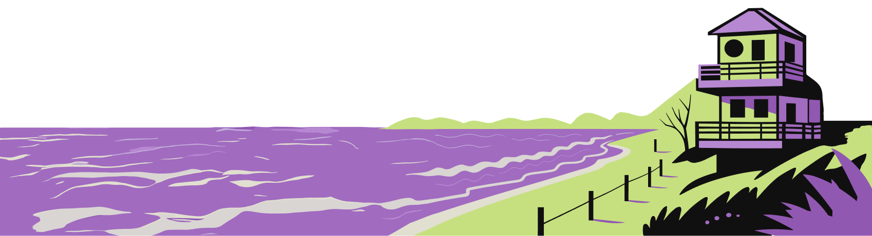 Florianópolis Beach Drawing